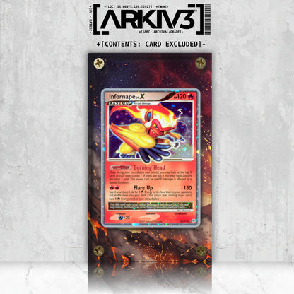 [UNIT: 121/130] // Infernape LV. X Extended Art Display Case - Raw