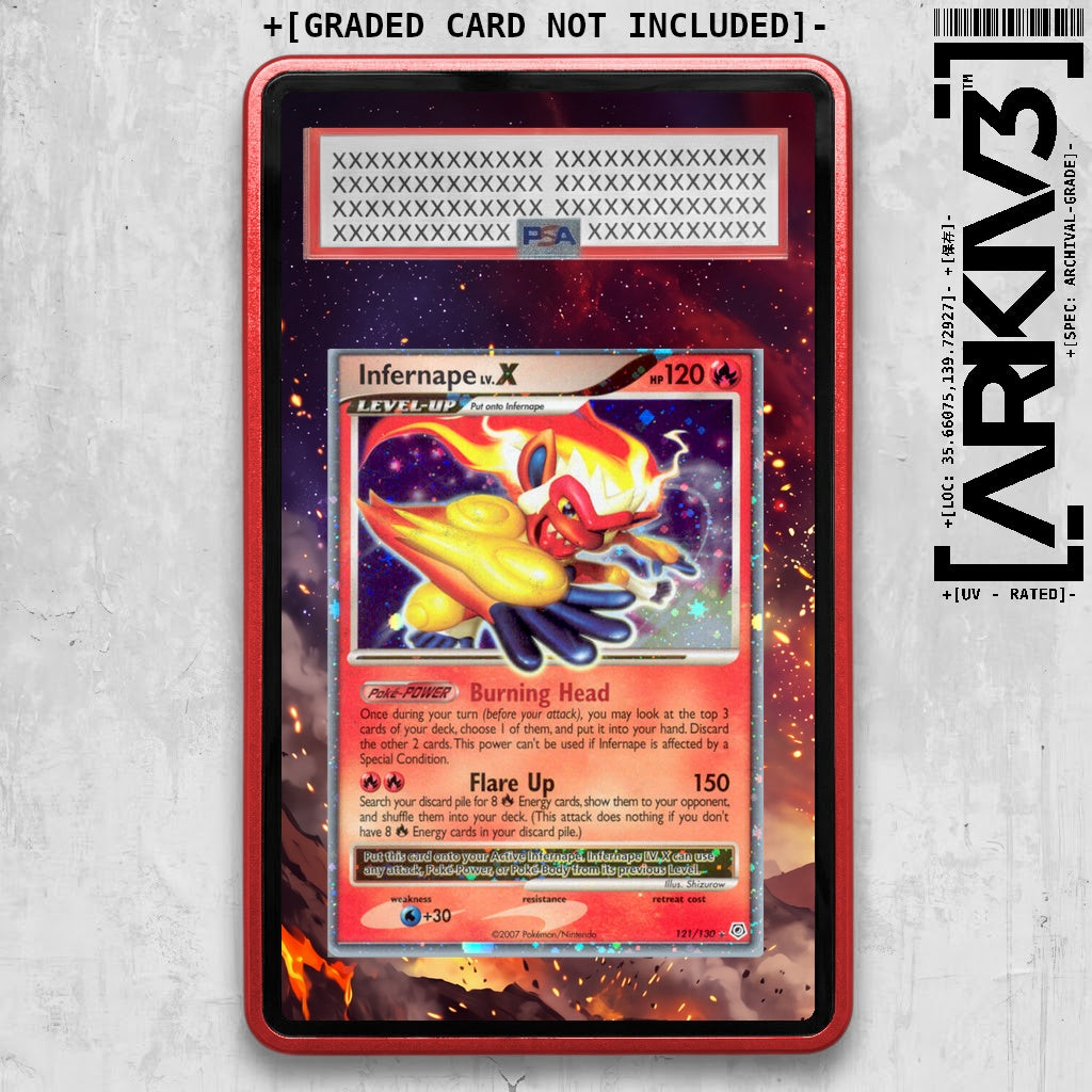 ARKIV3 PSA graded front - Red