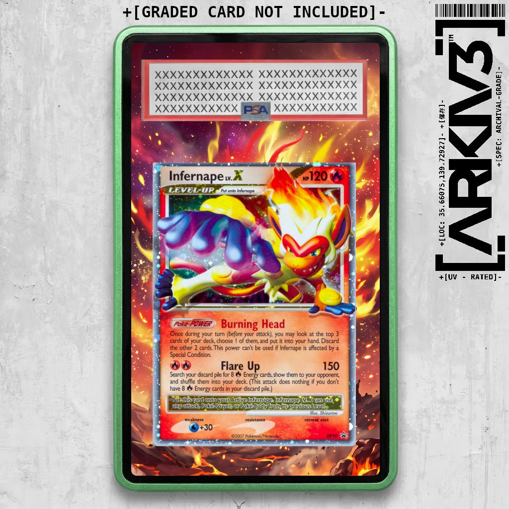 ARKIV3 PSA graded front - Green