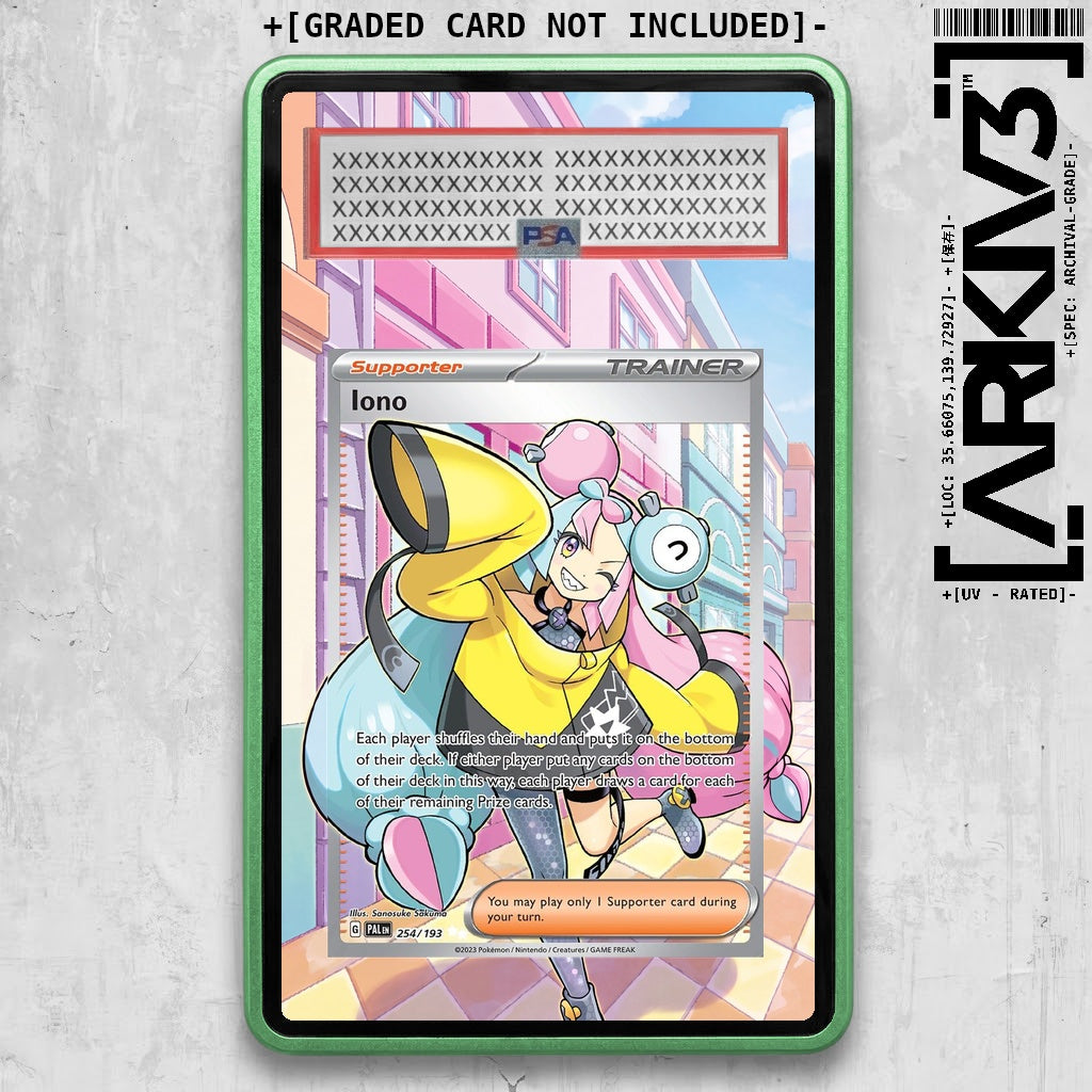ARKIV3 PSA graded front - Green