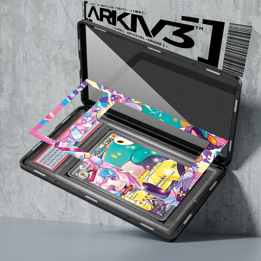 ARKIV3 PSA graded exploded mockup