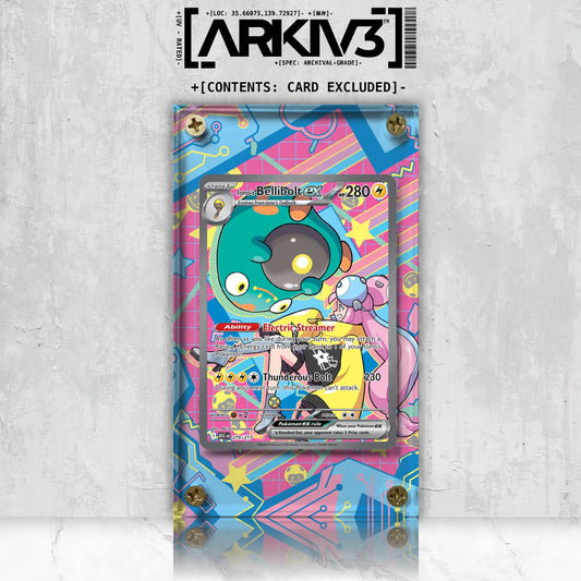 [UNIT: 279/217] // Iono's Bellibolt ex Extended Art Display Case - Raw