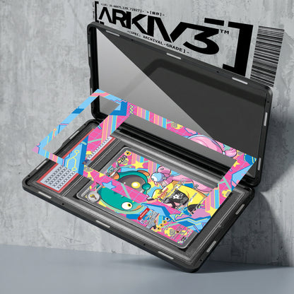 ARKIV3 PSA graded exploded mockup