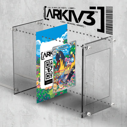 [UNIT: 163/159] // Iono's Kilowattrel Extended Art Display Case - Raw