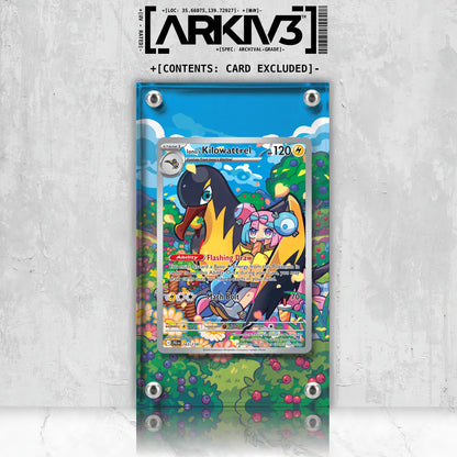 [UNIT: 163/159] // Iono's Kilowattrel Extended Art Display Case - Raw