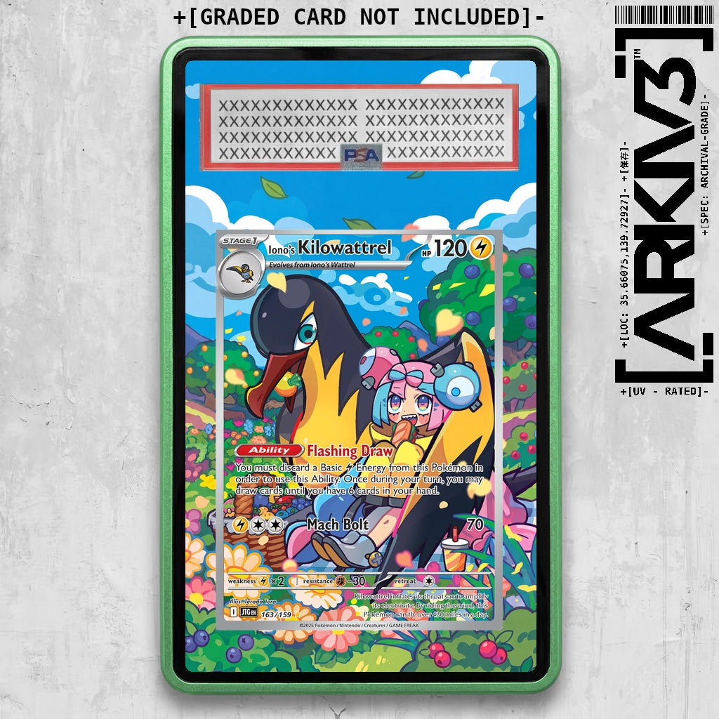 ARKIV3 PSA graded front - Green