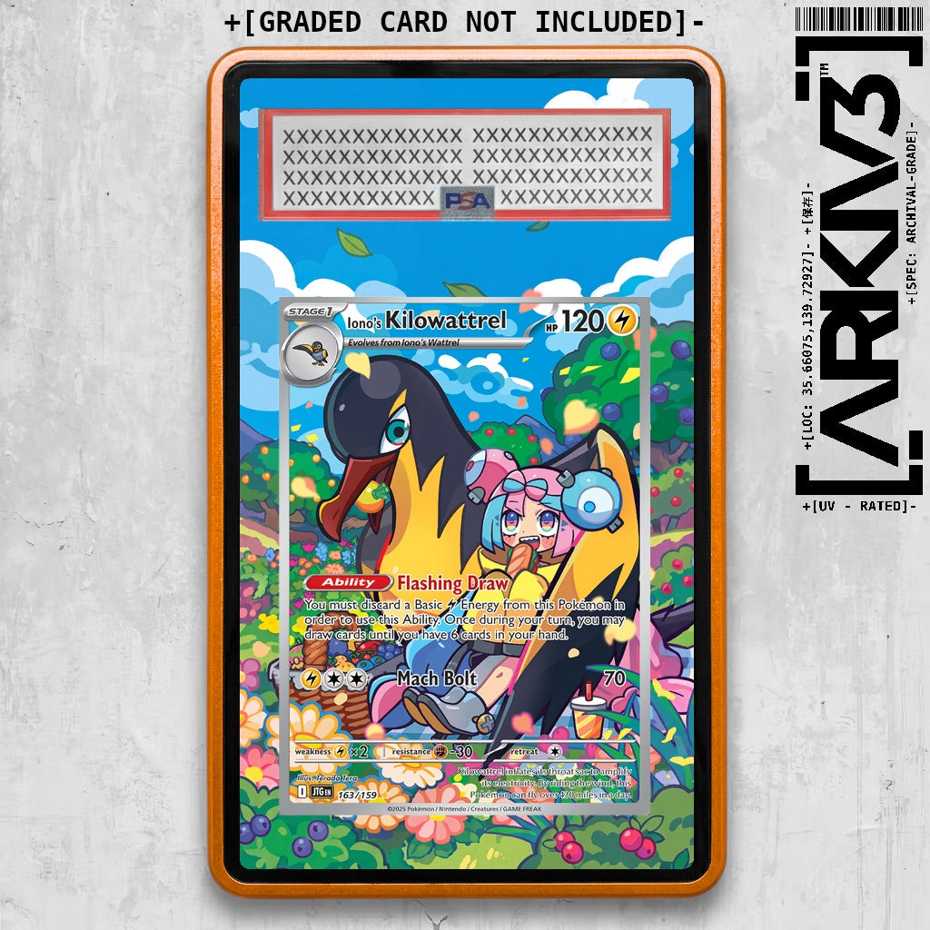 ARKIV3 PSA graded front - Orange