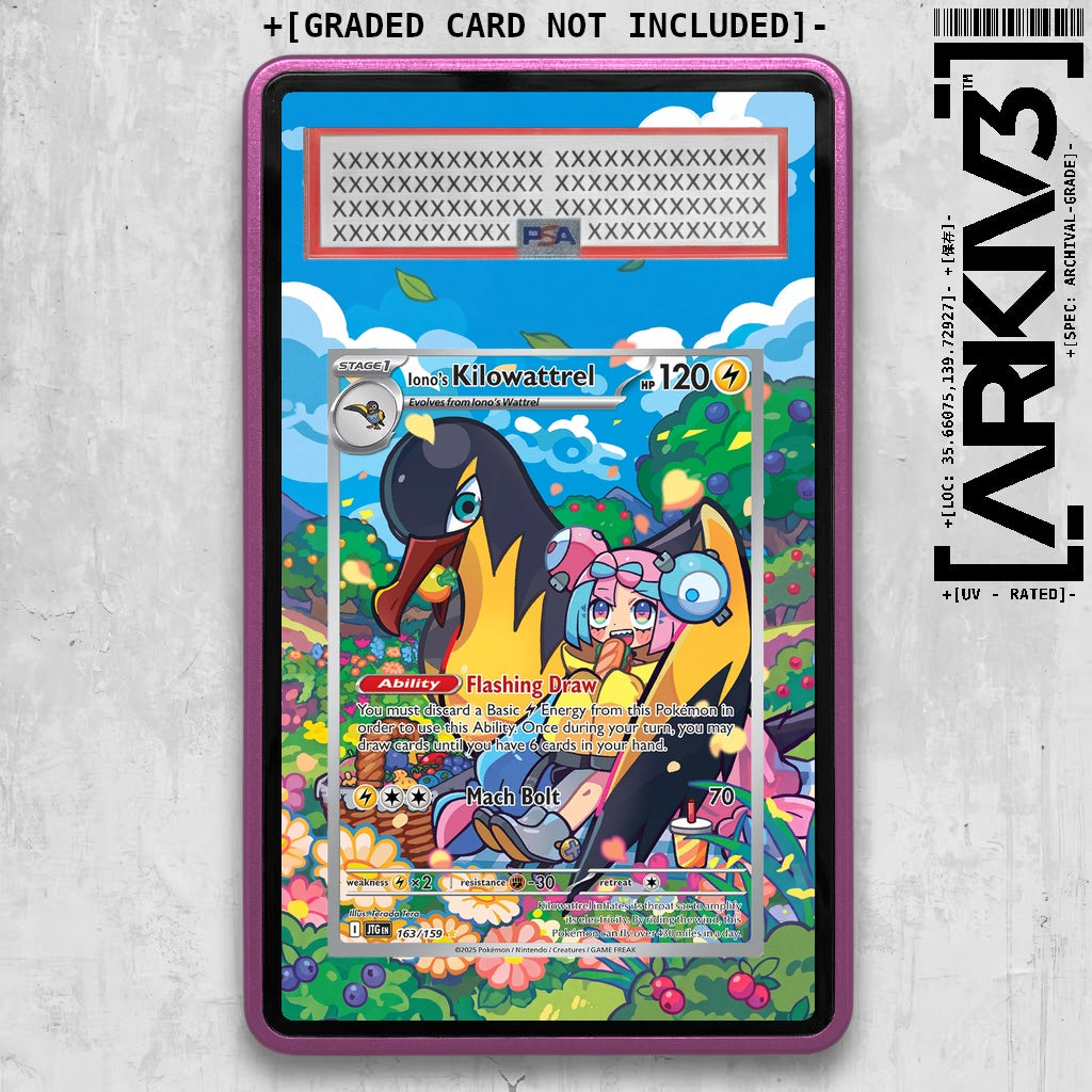 ARKIV3 PSA graded front - Purple