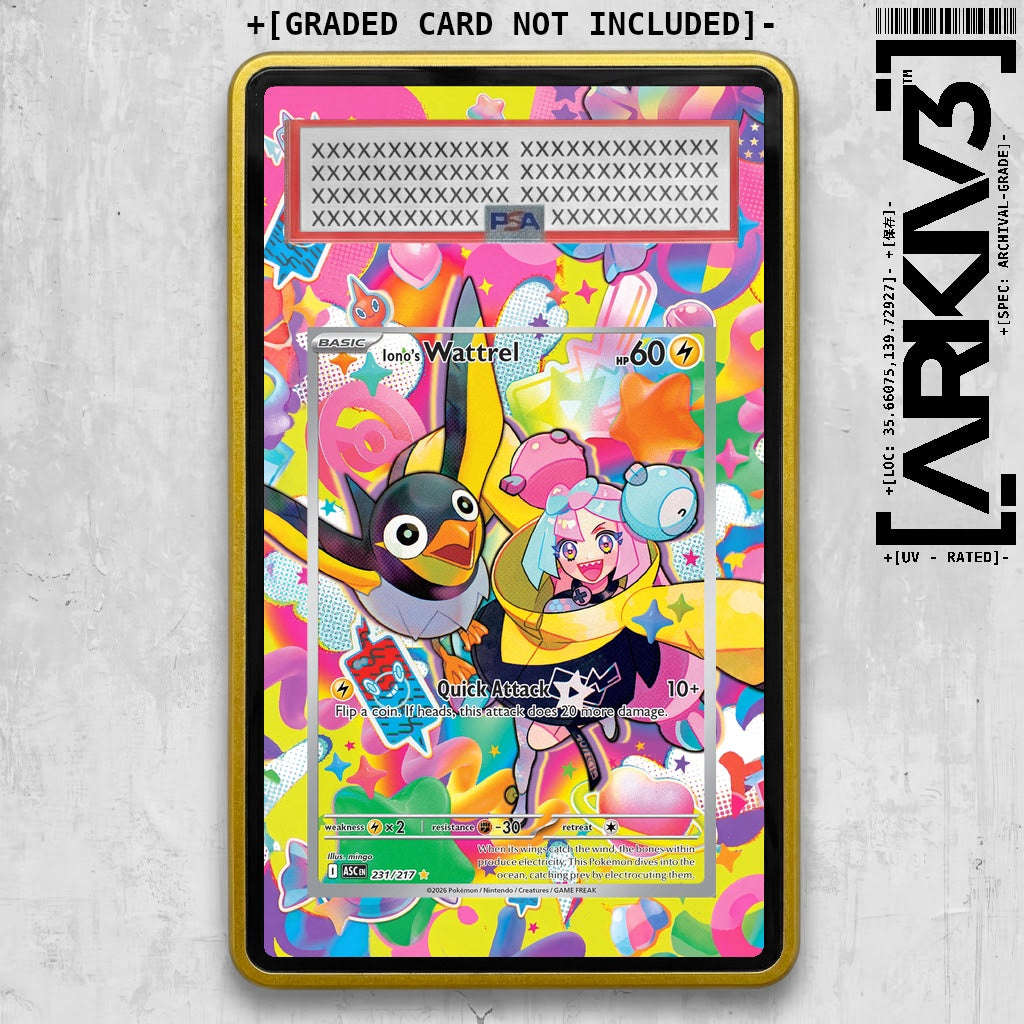 ARKIV3 PSA graded front - Yellow