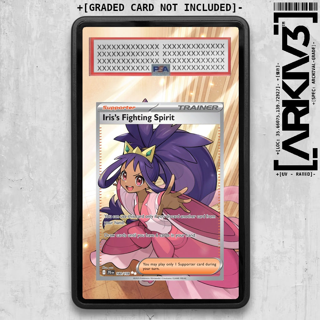 ARKIV3 PSA graded front - Black