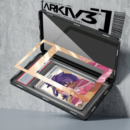 ARKIV3 PSA graded exploded mockup
