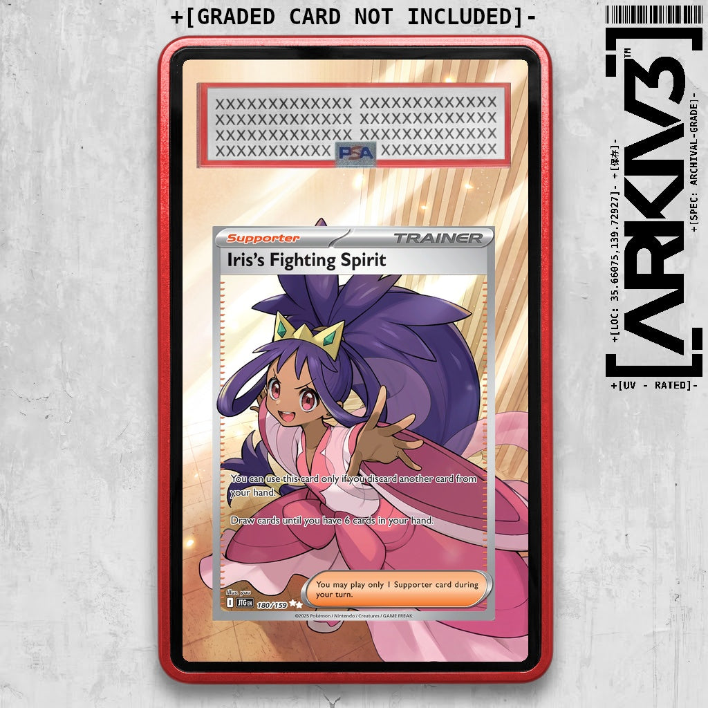 ARKIV3 PSA graded front - Red