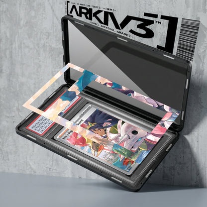 ARKIV3 PSA graded exploded mockup