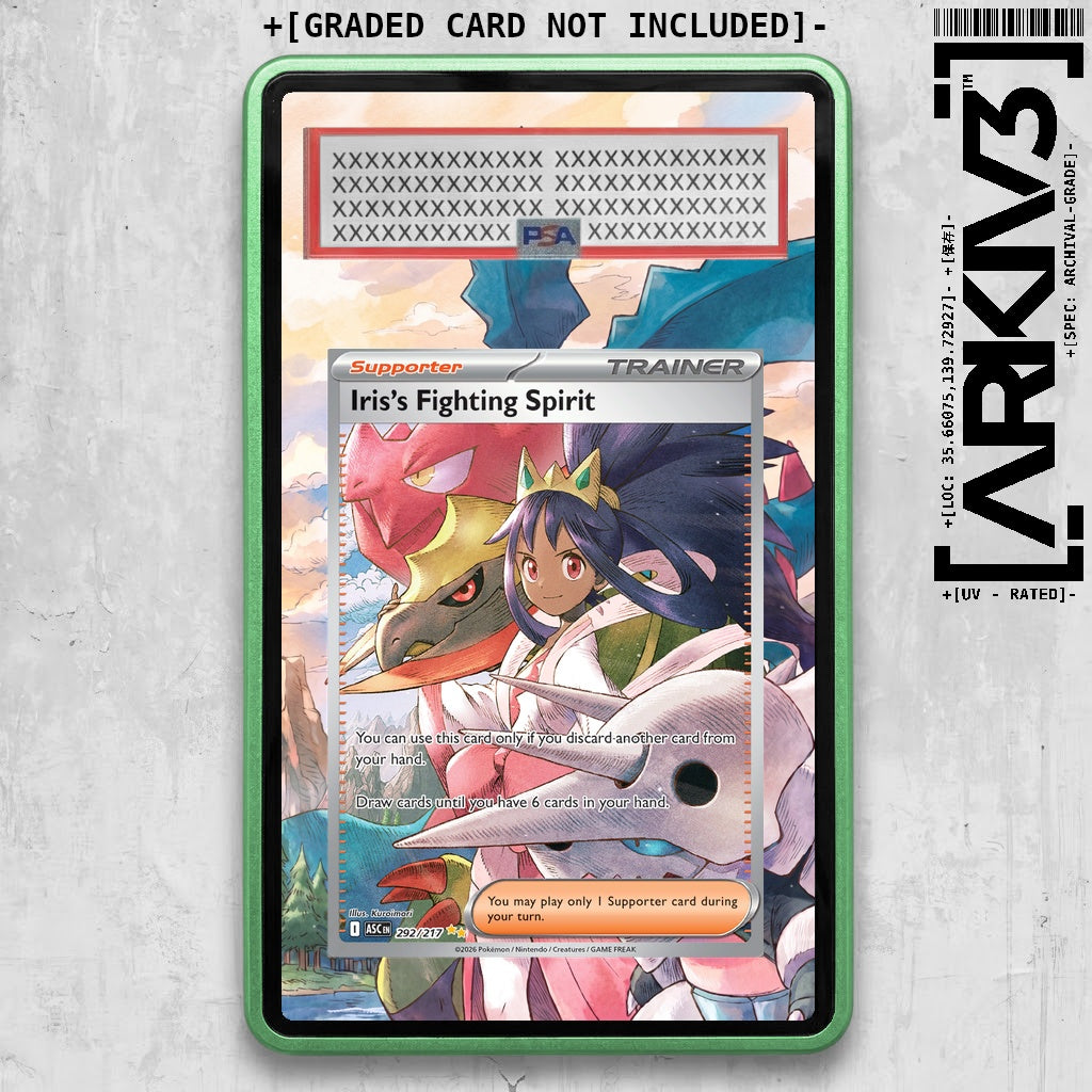 ARKIV3 PSA graded front - Green
