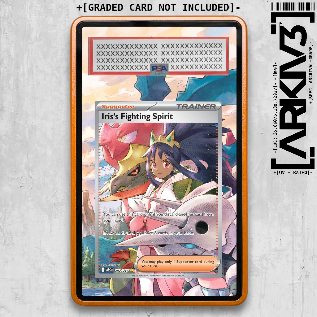 ARKIV3 PSA graded front - Orange