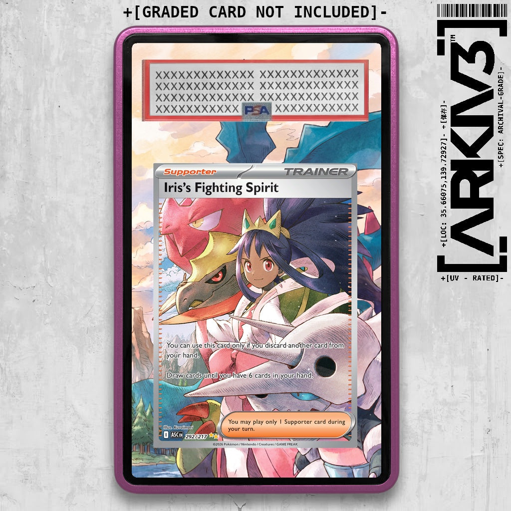 ARKIV3 PSA graded front - Purple