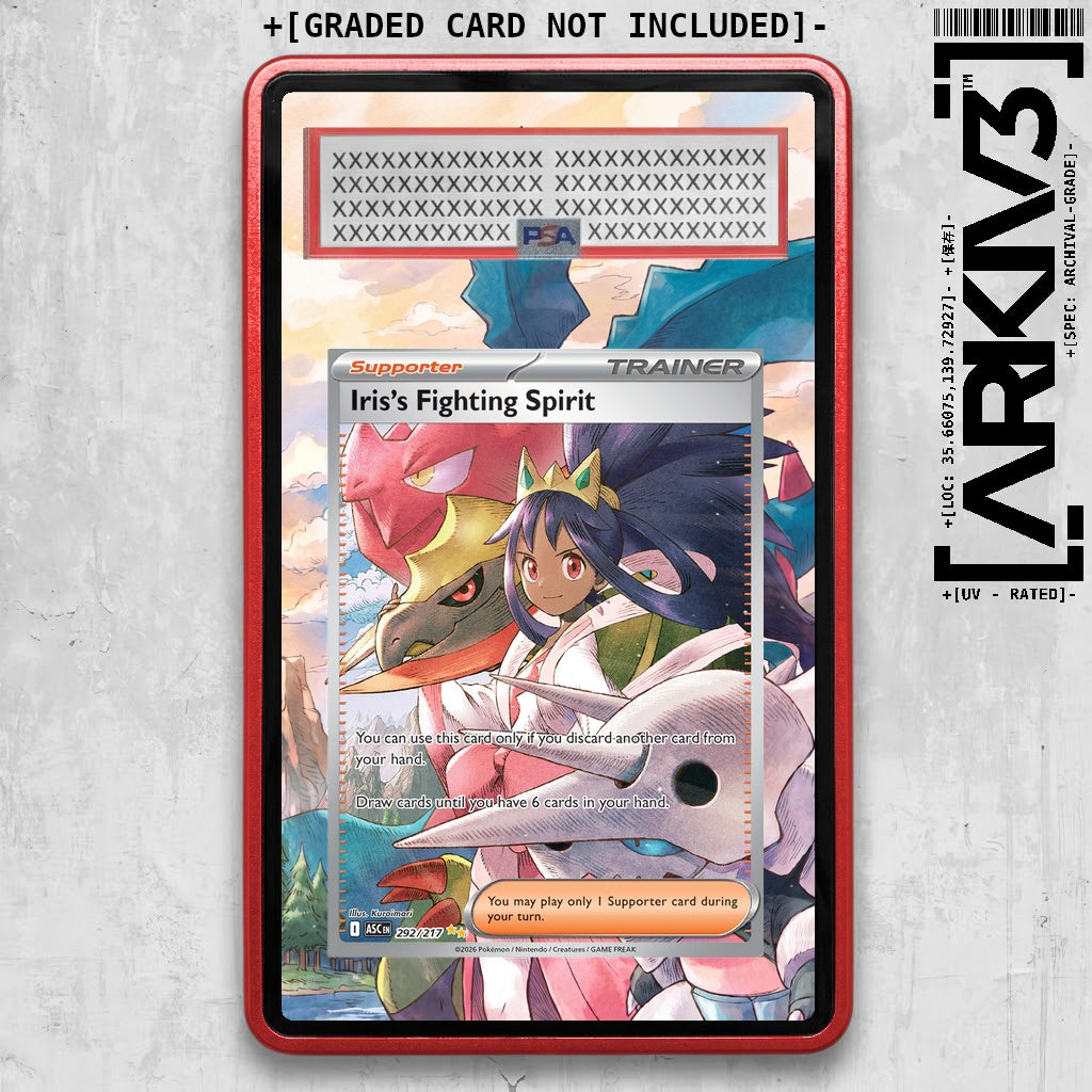 ARKIV3 PSA graded front - Red