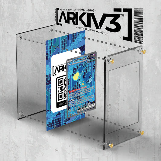 [UNIT: 158/131] // Iron Crown ex Extended Art Display Case - Raw