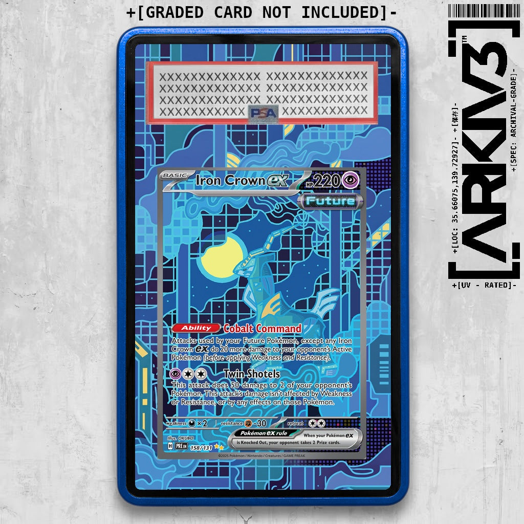 ARKIV3 PSA graded front - Blue