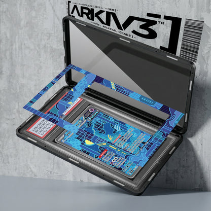 ARKIV3 PSA graded exploded mockup