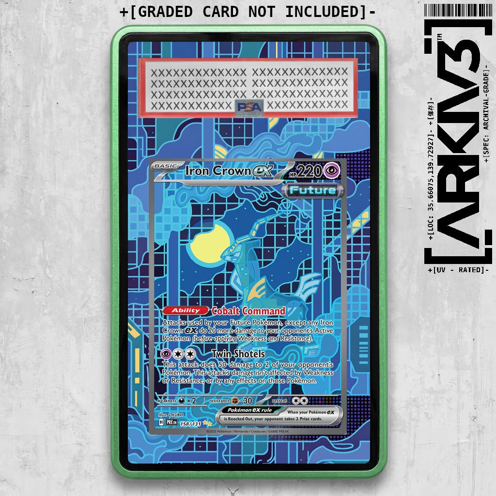 ARKIV3 PSA graded front - Green