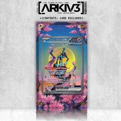[UNIT: 206/162] // Iron Crown ex Extended Art Display Case - Raw