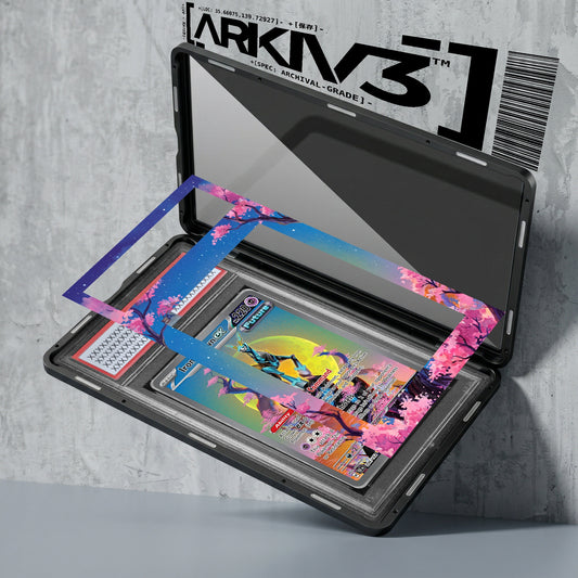 ARKIV3 PSA graded exploded mockup