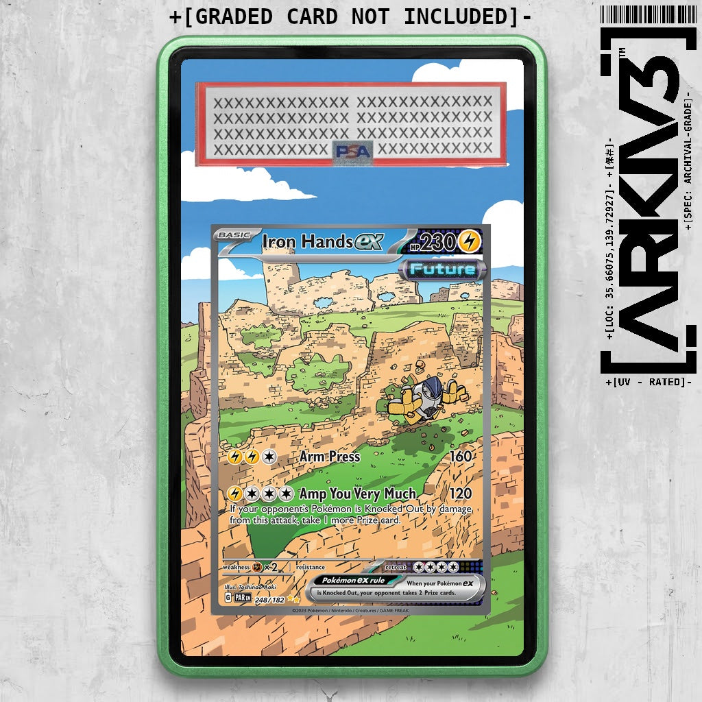 ARKIV3 PSA graded front - Green
