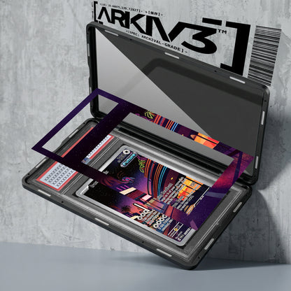 ARKIV3 PSA graded exploded mockup