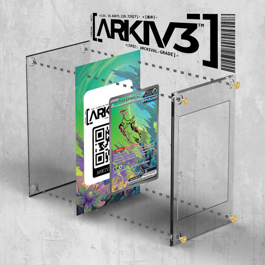 [UNIT: 203/162] // Iron Leaves ex Extended Art Display Case - Raw
