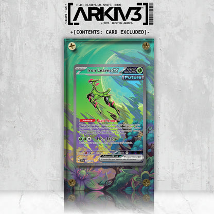 [UNIT: 203/162] // Iron Leaves ex Extended Art Display Case - Raw