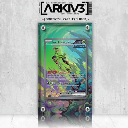 [UNIT: 203/162] // Iron Leaves ex Extended Art Display Case - Raw