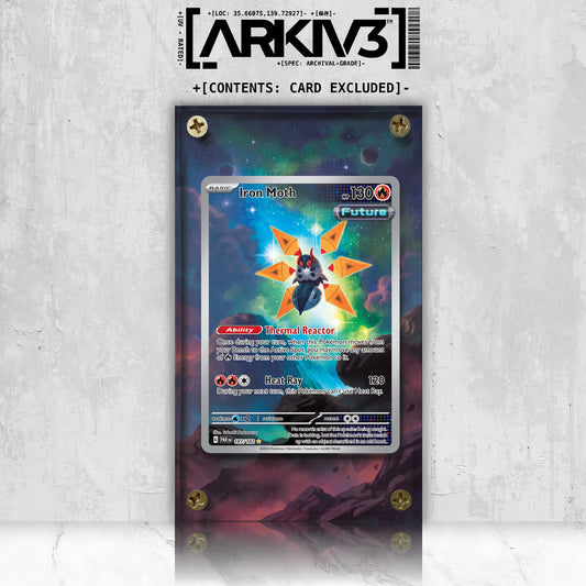 [UNIT: 187/182] // Iron Moth Extended Art Display Case - Raw