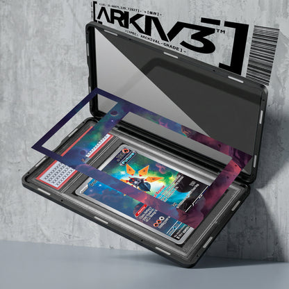 ARKIV3 PSA graded exploded mockup
