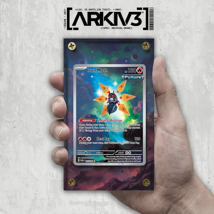 [UNIT: 187/182] // Iron Moth Extended Art Display Case - Raw