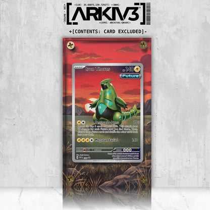 [UNIT: 98] // Iron Thorns Extended Art Display Case - Raw