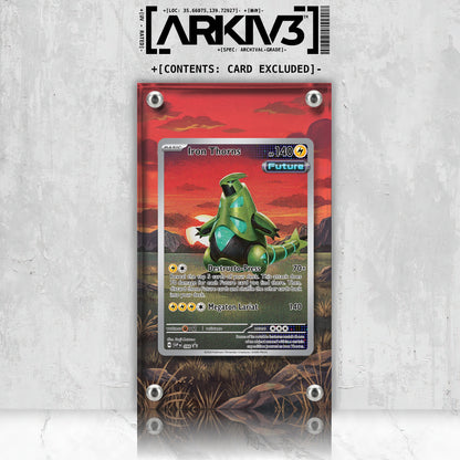 [UNIT: 98] // Iron Thorns Extended Art Display Case - Raw