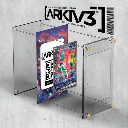 [UNIT: 249/182] // Iron Valiant ex Extended Art Display Case - Raw