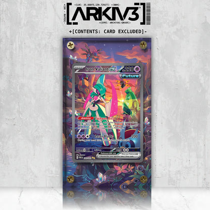 [UNIT: 249/182] // Iron Valiant ex Extended Art Display Case - Raw
