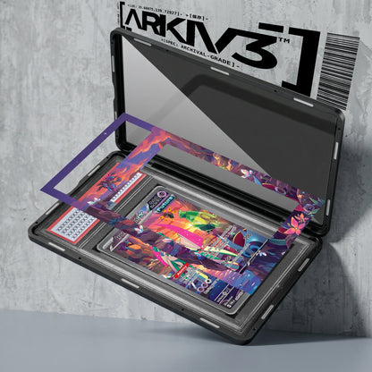 ARKIV3 PSA graded exploded mockup