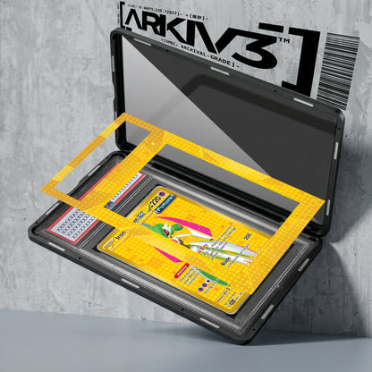 ARKIV3 PSA graded exploded mockup