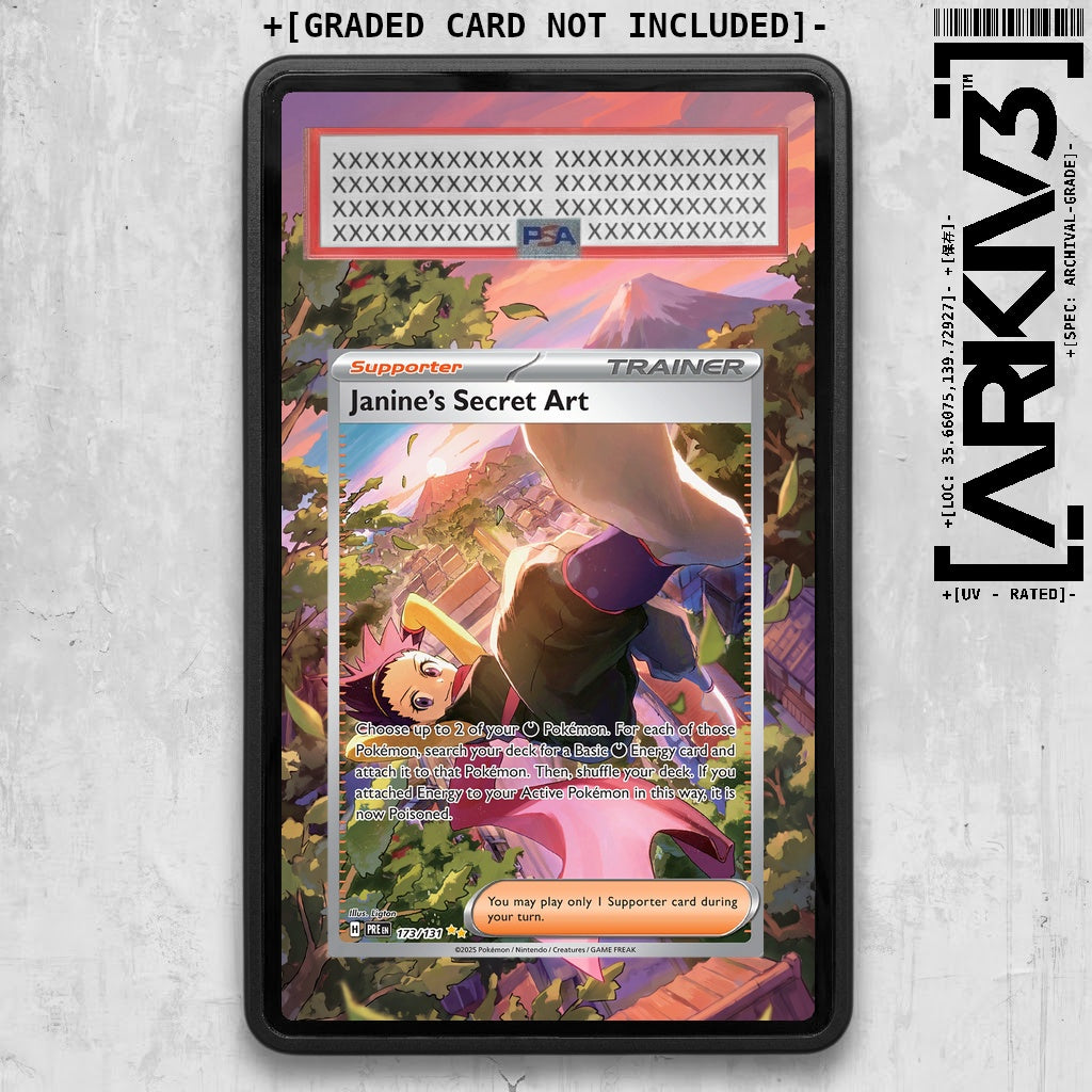 ARKIV3 PSA graded front - Black