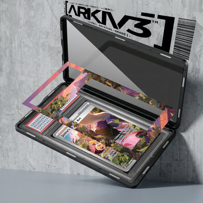 ARKIV3 PSA graded exploded mockup