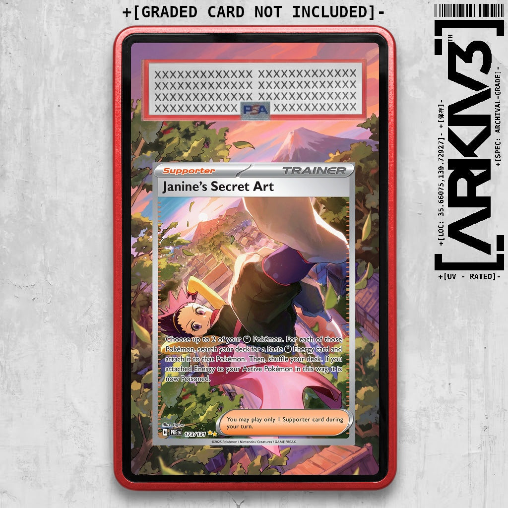 ARKIV3 PSA graded front - Red