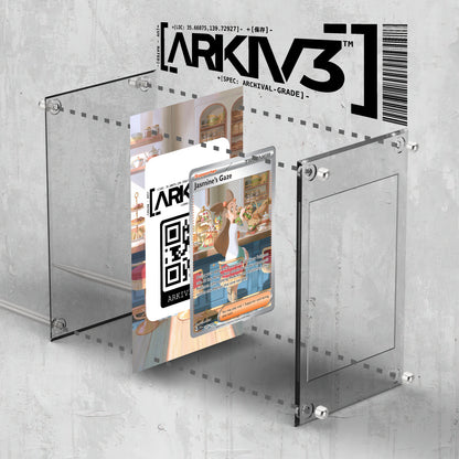 [UNIT: 245/191] // Jasmine's Gaze Extended Art Display Case - Raw