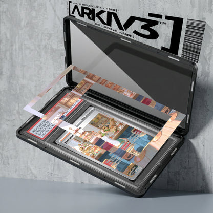 ARKIV3 PSA graded exploded mockup