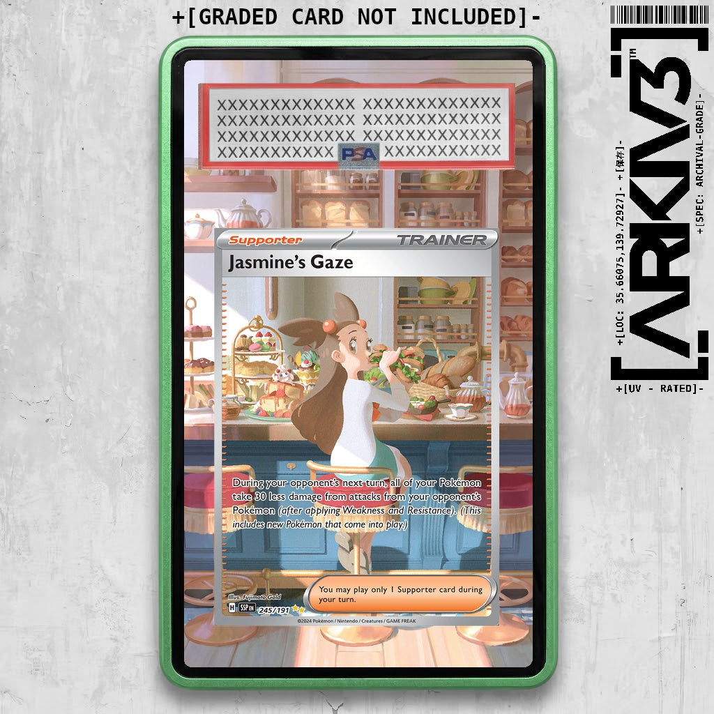 ARKIV3 PSA graded front - Green