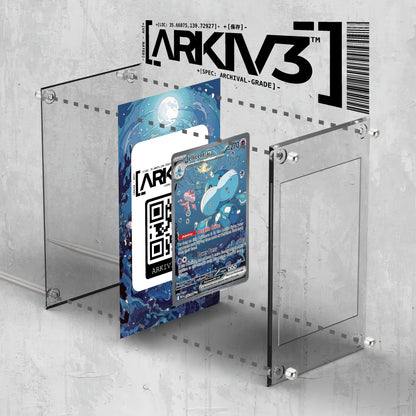 [UNIT: 168/86] // Jellicent ex Extended Art Display Case - Raw