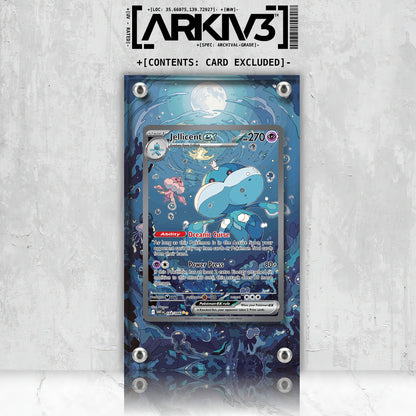 [UNIT: 168/86] // Jellicent ex Extended Art Display Case - Raw