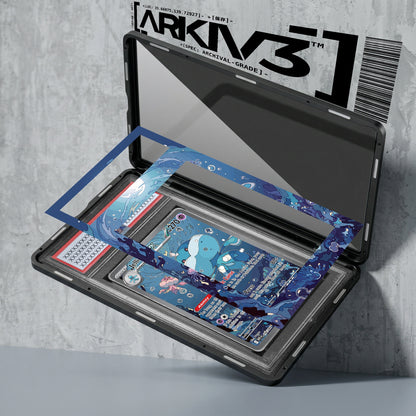 ARKIV3 PSA graded exploded mockup